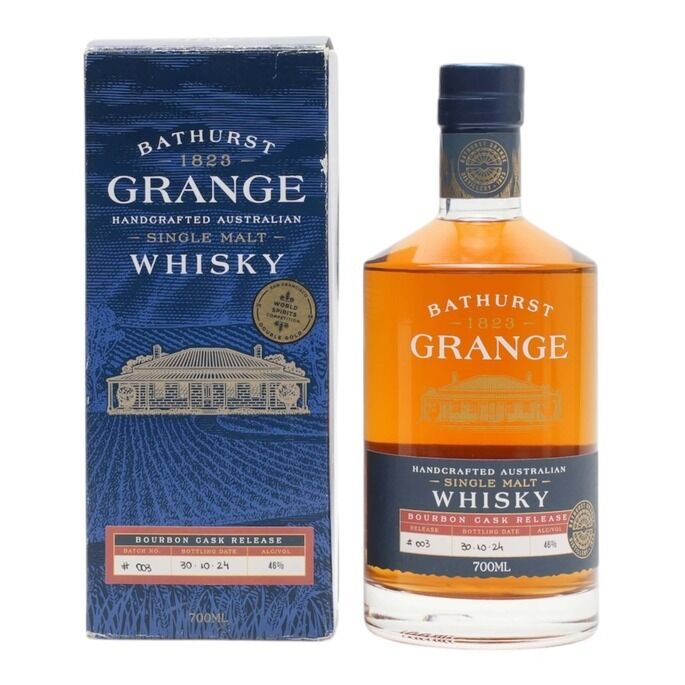 Bathurst Grange Bourbon Cask Release 003, 2024, 46% whisky bottle
