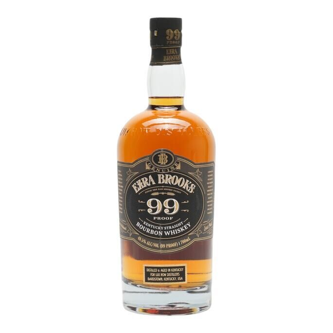 Ezra Brooks 99 Proof, American White Oak Cask, 2021, 49.5% whisky bottle