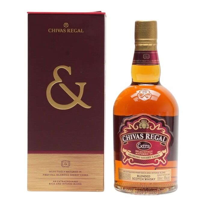 Chivas Regal Extra Bottled 2018 70cl / 40% 13 Year Old, Oloroso Sherry Cask, 2018, 40% whisky bottle