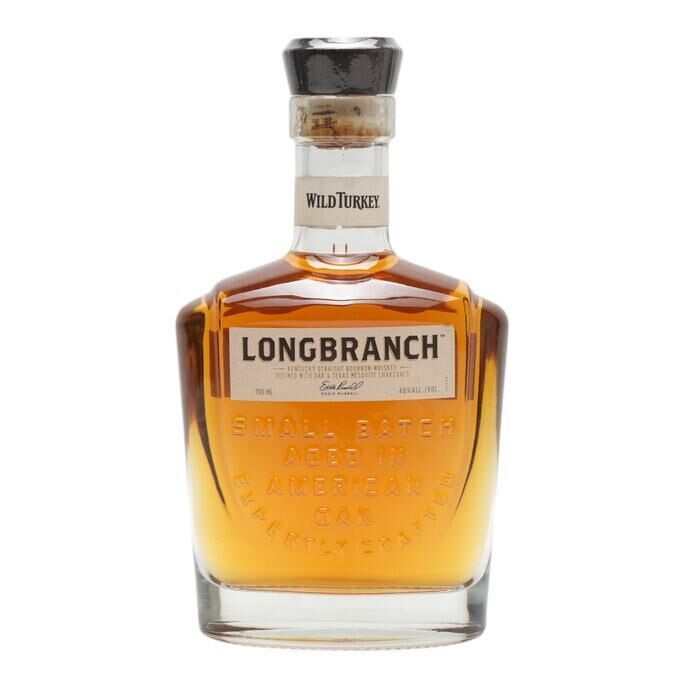 Wild Turkey Longbranch 8 Year Old, American Oak Cask, 40% whisky bottle