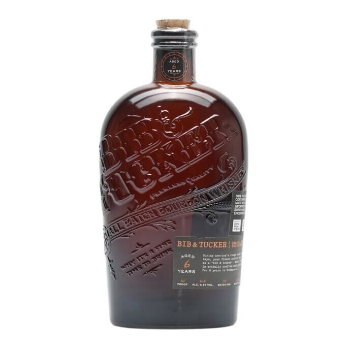 Bib & Tucker Small Batch No. 6 Year Old, Batch No. 33, 46% whisky bottle