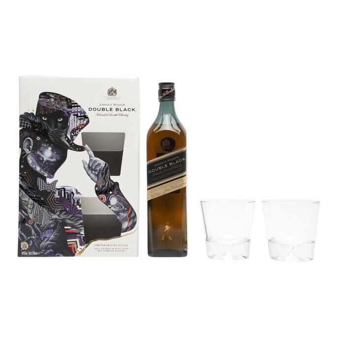 Johnnie Walker Double Black Limited Edition, Heavily Charred Oak Cask, 2010, 40% whisky bottle