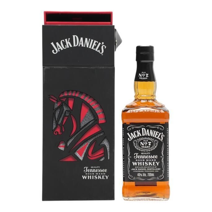 Jack Daniel's Old No. 7 Year of the Horse Edition, 40% whisky bottle