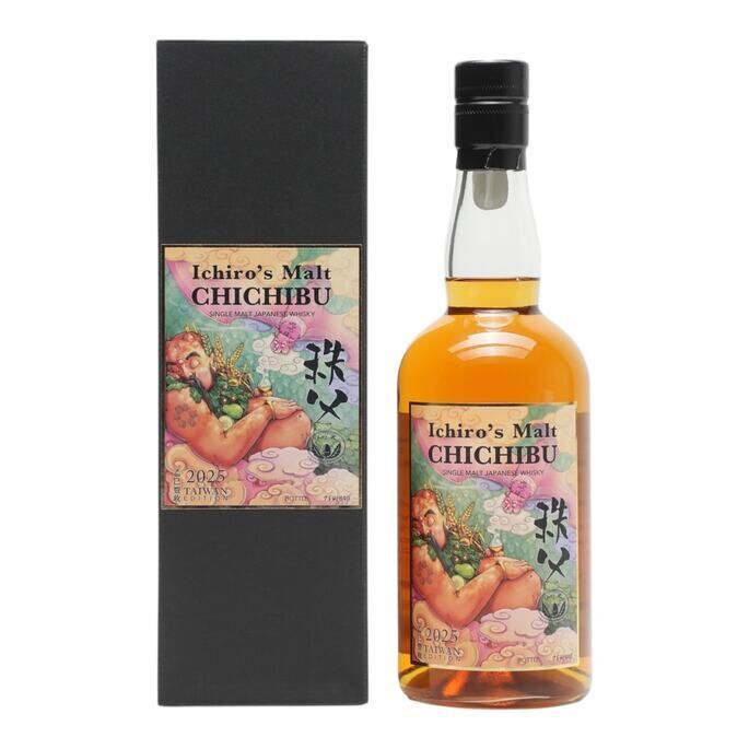 Chichibu Taiwan Edition, Bourbon & Virgin Oak Cask, 2025, 53.5% whisky bottle
