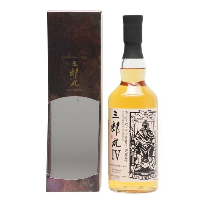 Saburomaru 2020 IV The Emperor 4 Year Old, Bourbon Cask, 2024, 48% whisky bottle
