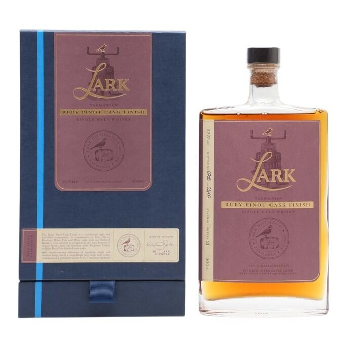 Lark Ruby Pinot Cask Finish 2021 Limited Release, Bourbon & Port & Sherry & White Oak & Wine Cask, 2021, 52.5% whisky bottle