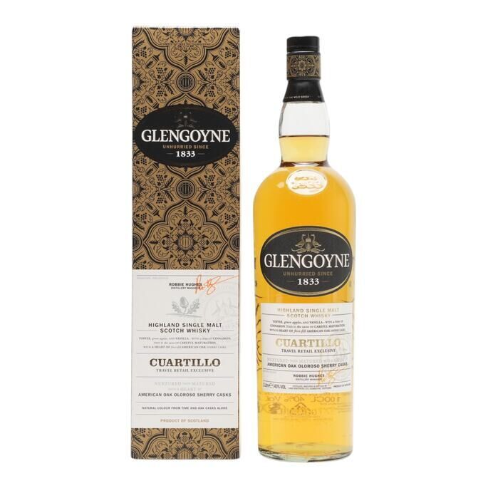 Glengoyne Cuartillo, Sherry Cask, 2018, 40% whisky bottle