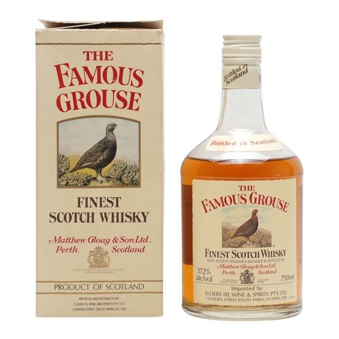 Famous Grouse Finest Scotch Whisky, 37.2% whisky bottle