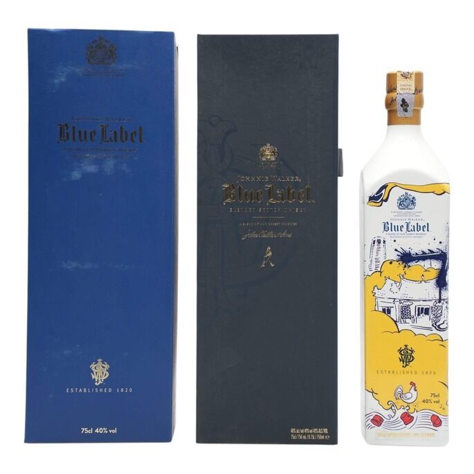 Johnnie Walker Blue Label Chinese New Year Malaysia Limited Edition, 2017, 40% whisky bottle