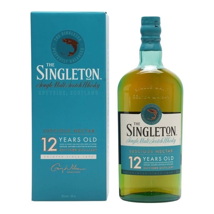 Singleton Luscious Nectar 12 Year Old, Bourbon & Sherry Cask, 40% whisky bottle