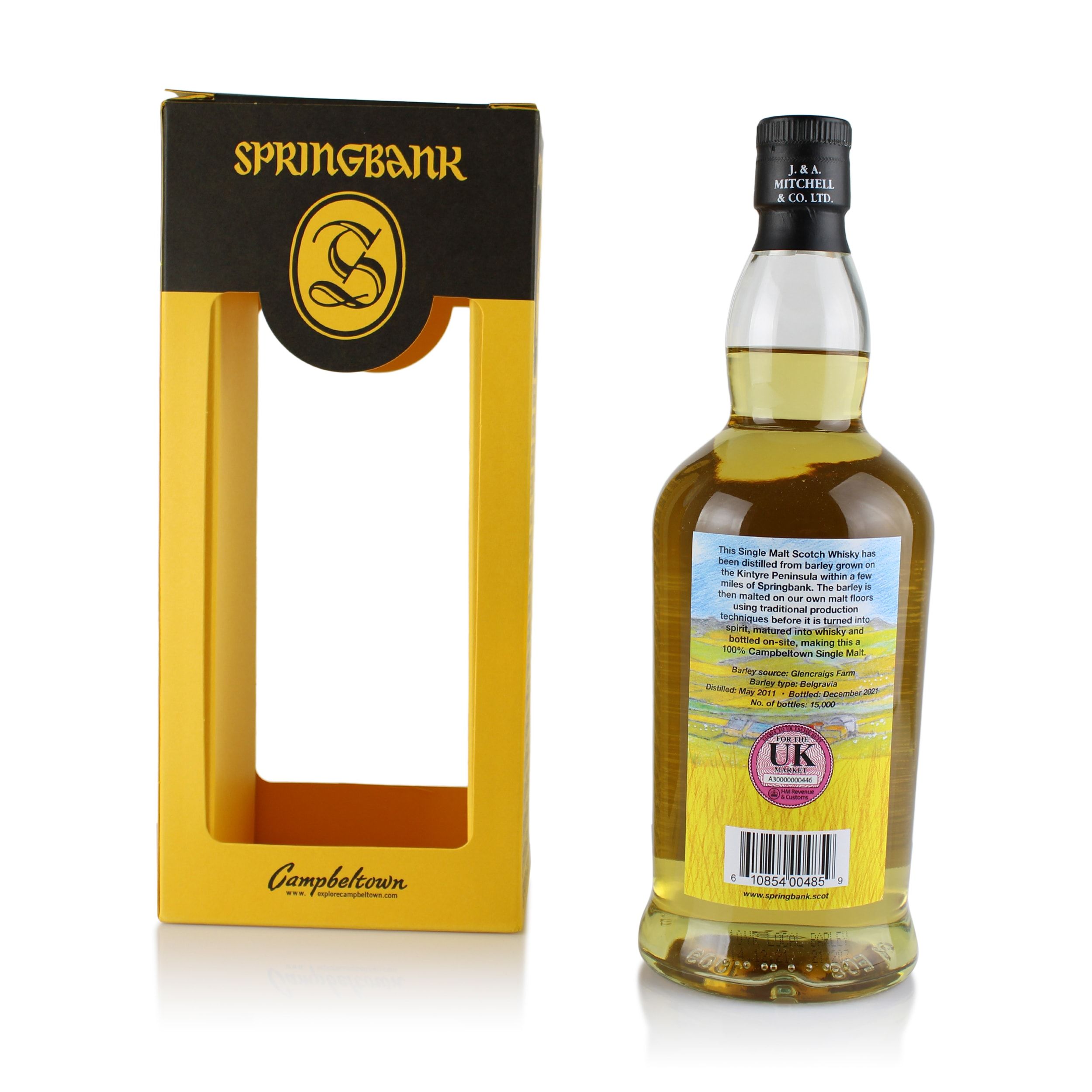 Springbanck Springbank 10 Year Old Local Barley 2021 Release Auction | Australian ...