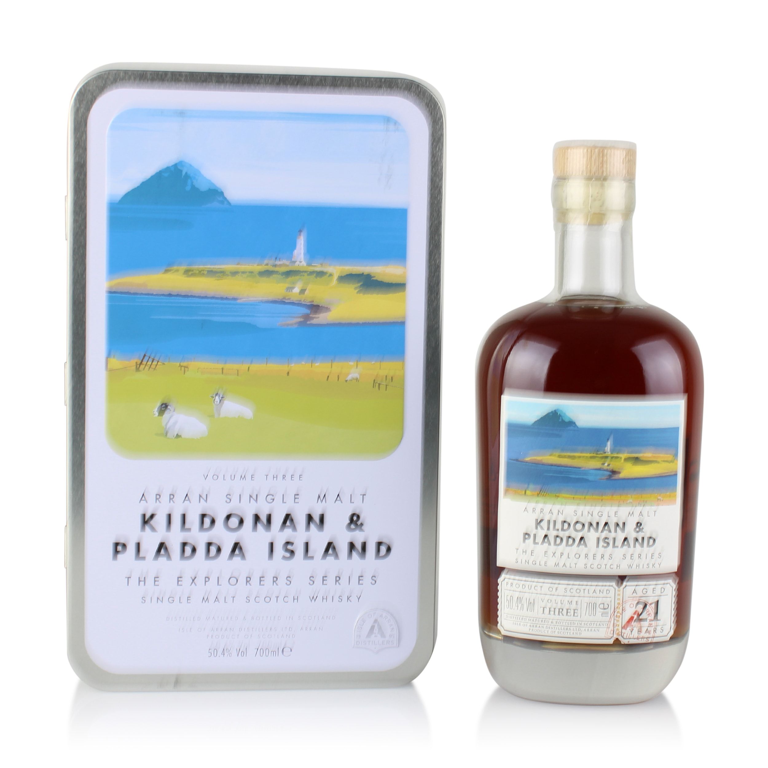 Arran 21 Year Old Kildonan & Pladda Island Explorers Series Volume 3