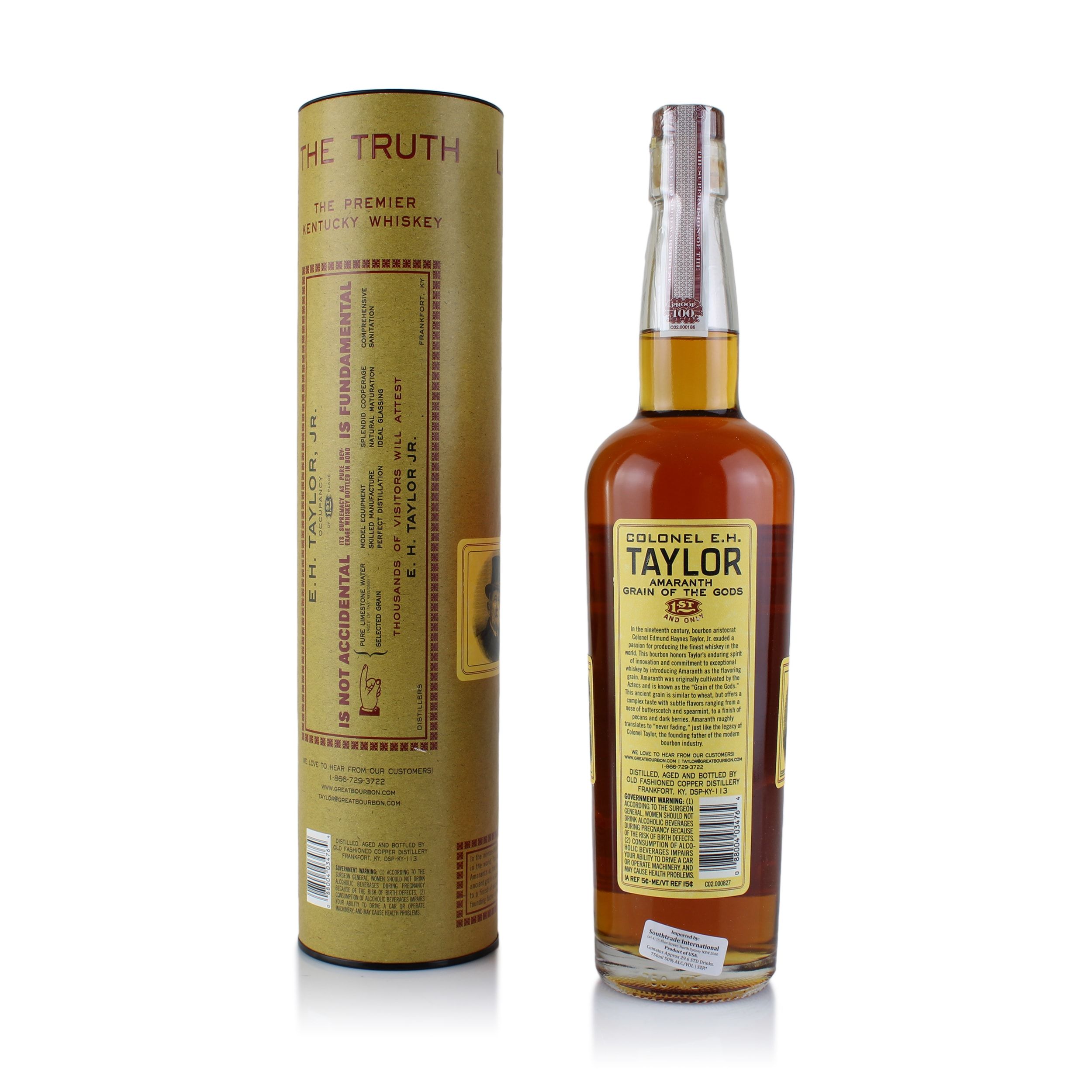 Colonel E.H. Taylor Amaranth Grain Of The Gods Special Release Auction