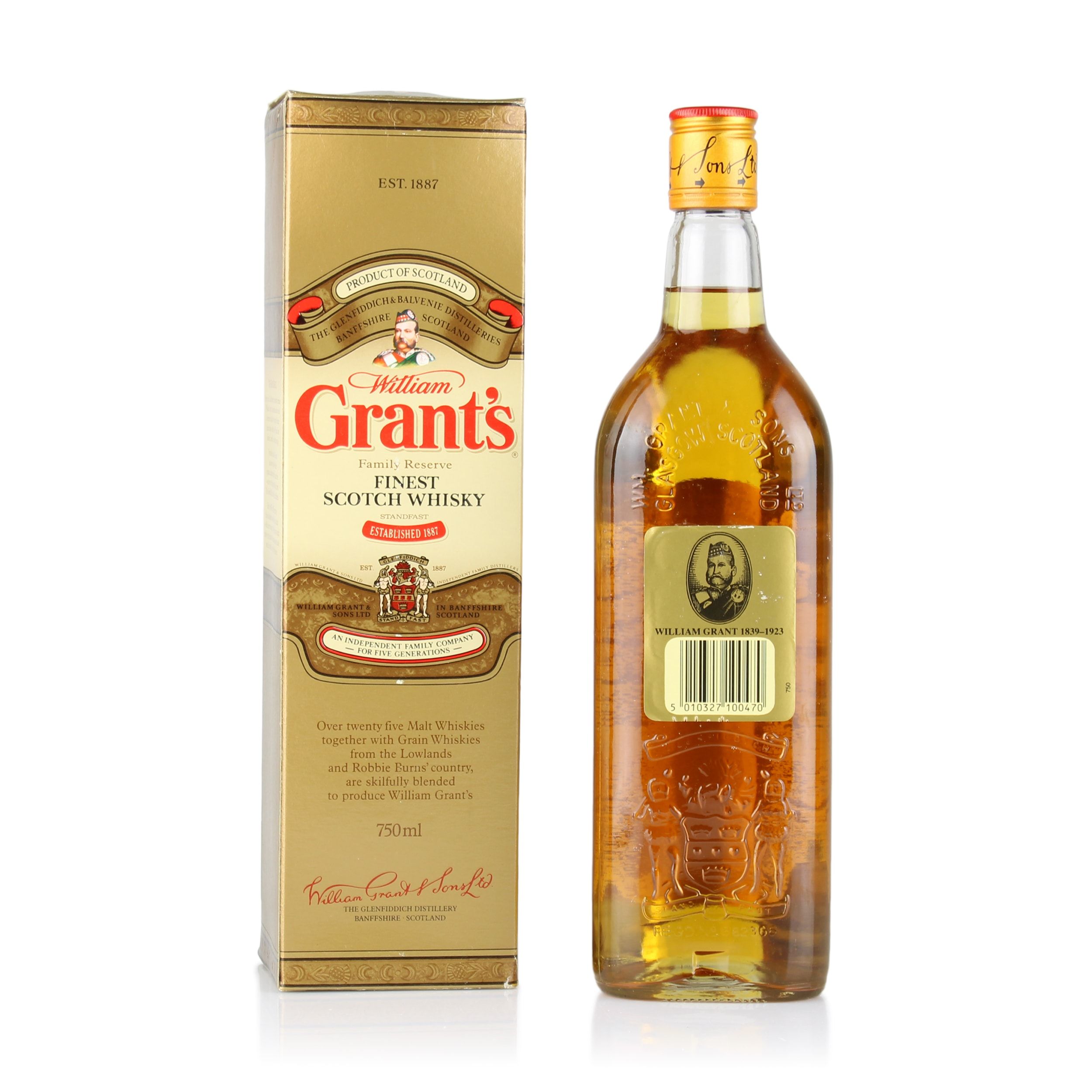 Grant's Family Reserve Blended Scotch Whisky Auction Australian Whisky Auctions