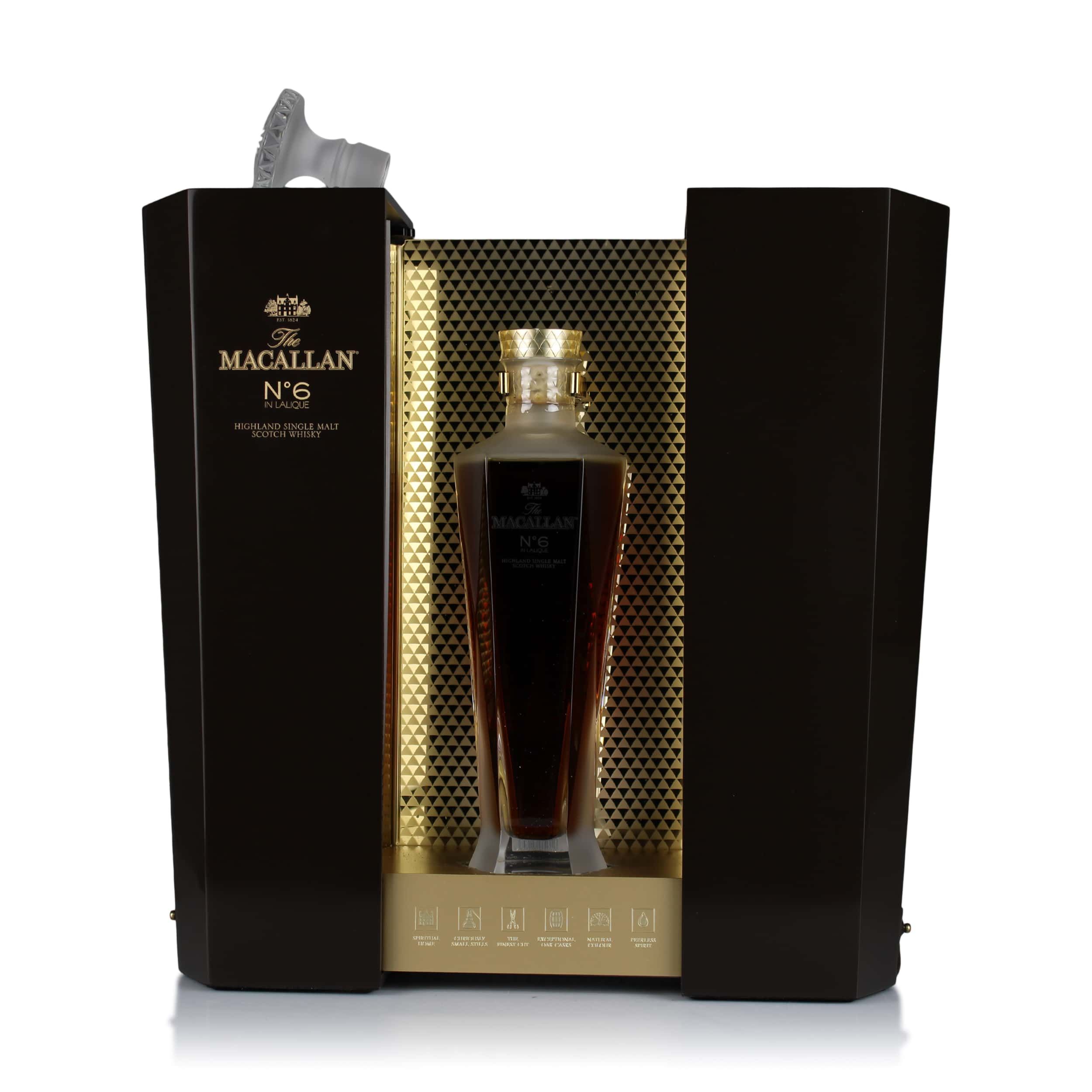 Macallan No 6 Lalique Crystal Decanter Auction Australian Whisky Auctions