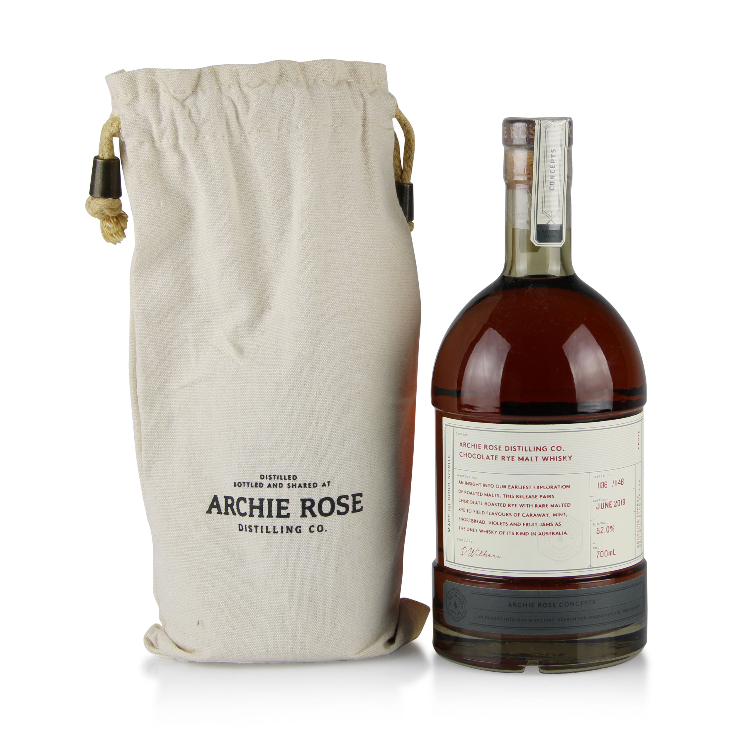 Archie Rose Chocolate Rye Malt Whisky Auction | Australian Whisky Auctions
