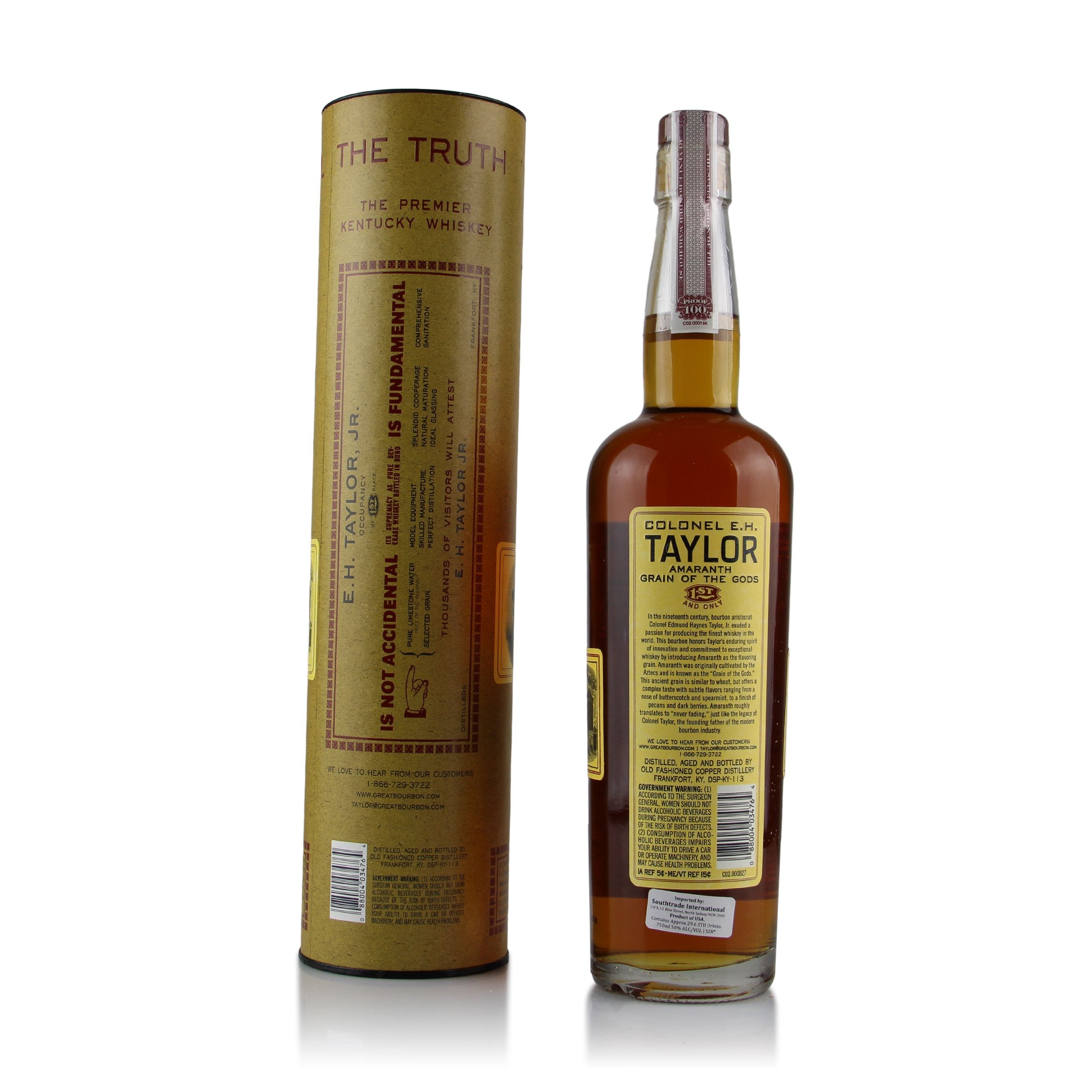 Colonel E.H. Taylor Amaranth Grain Of The Gods Special Release Auction