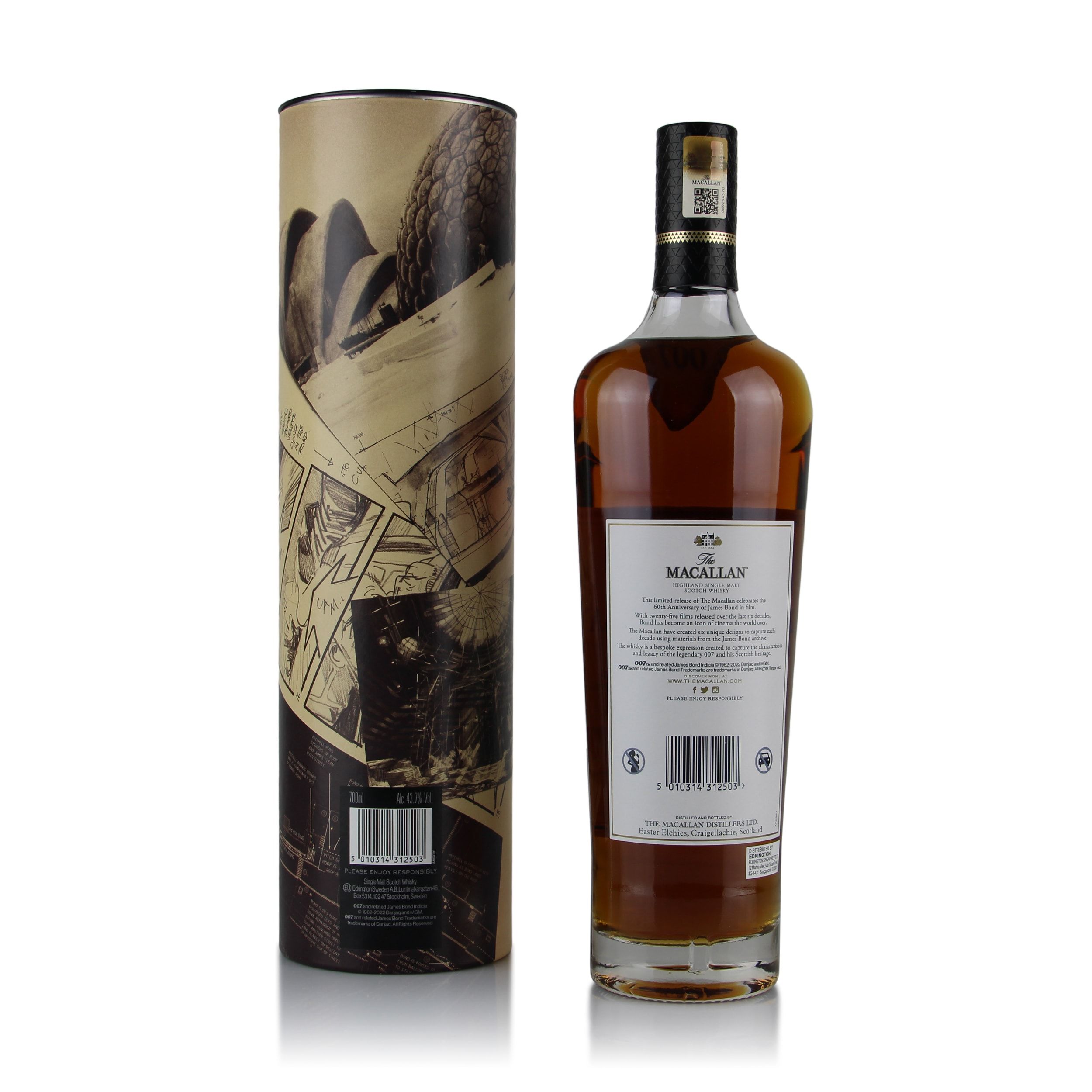 Macallan James Bond 60th Anniversary Release Decade V Auction ...