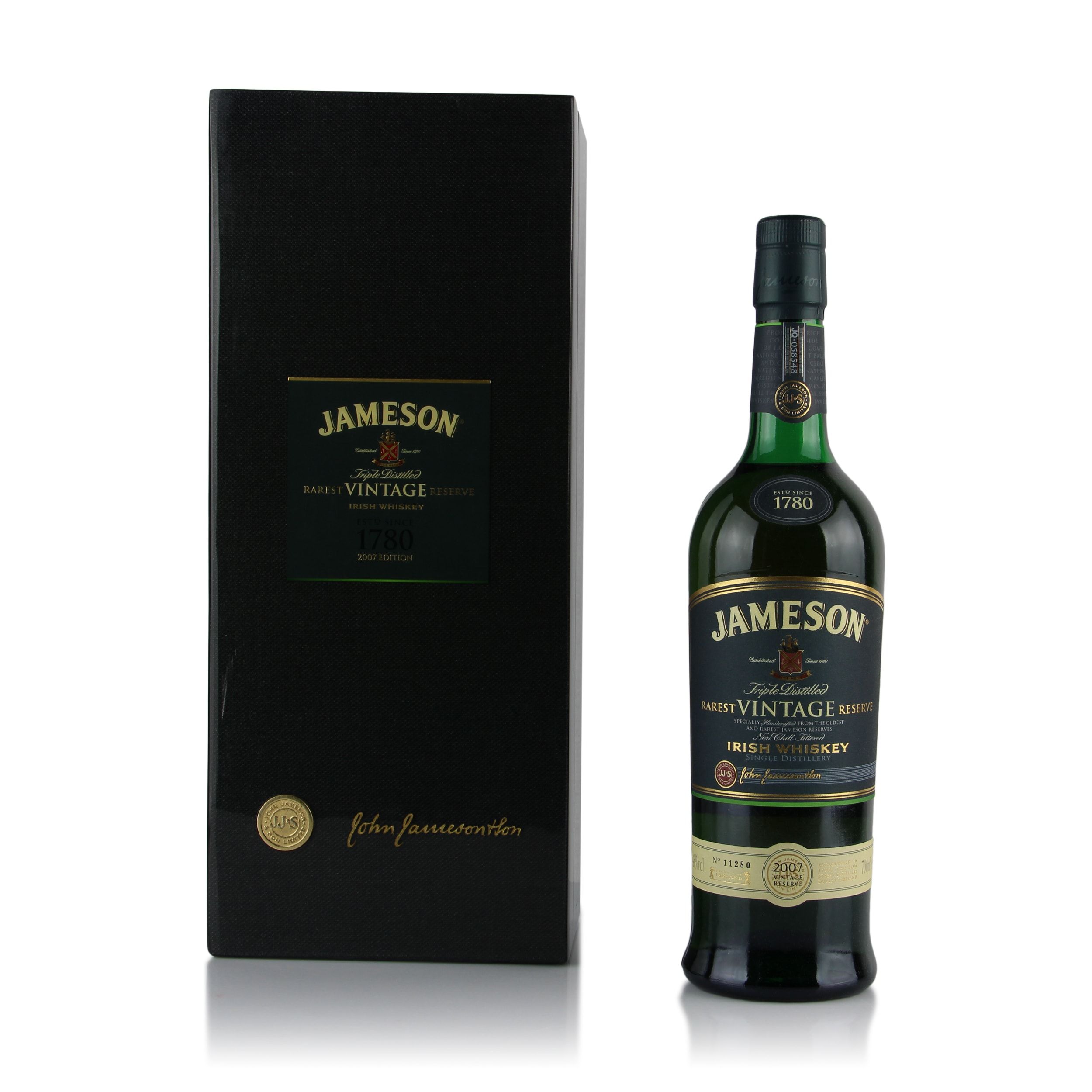 Jameson Rarest Vintage Reserve 2007 Edition Auction Australian Whisky