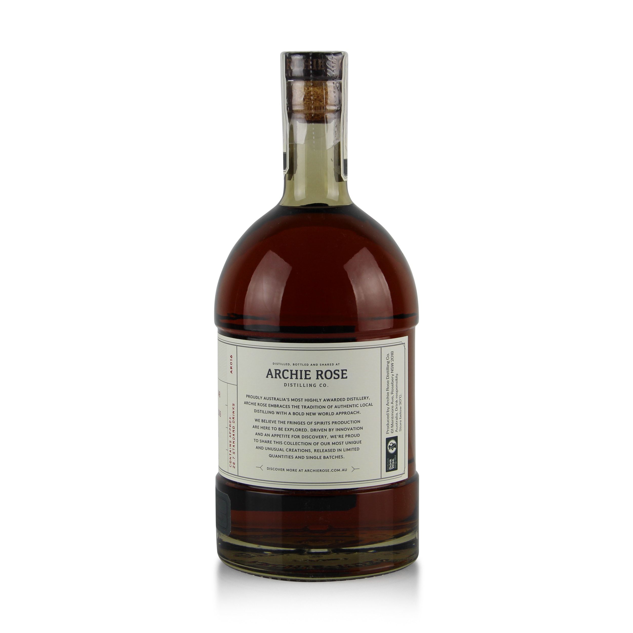 Archie Rose Chocolate Rye Malt Whisky Auction | Australian Whisky Auctions
