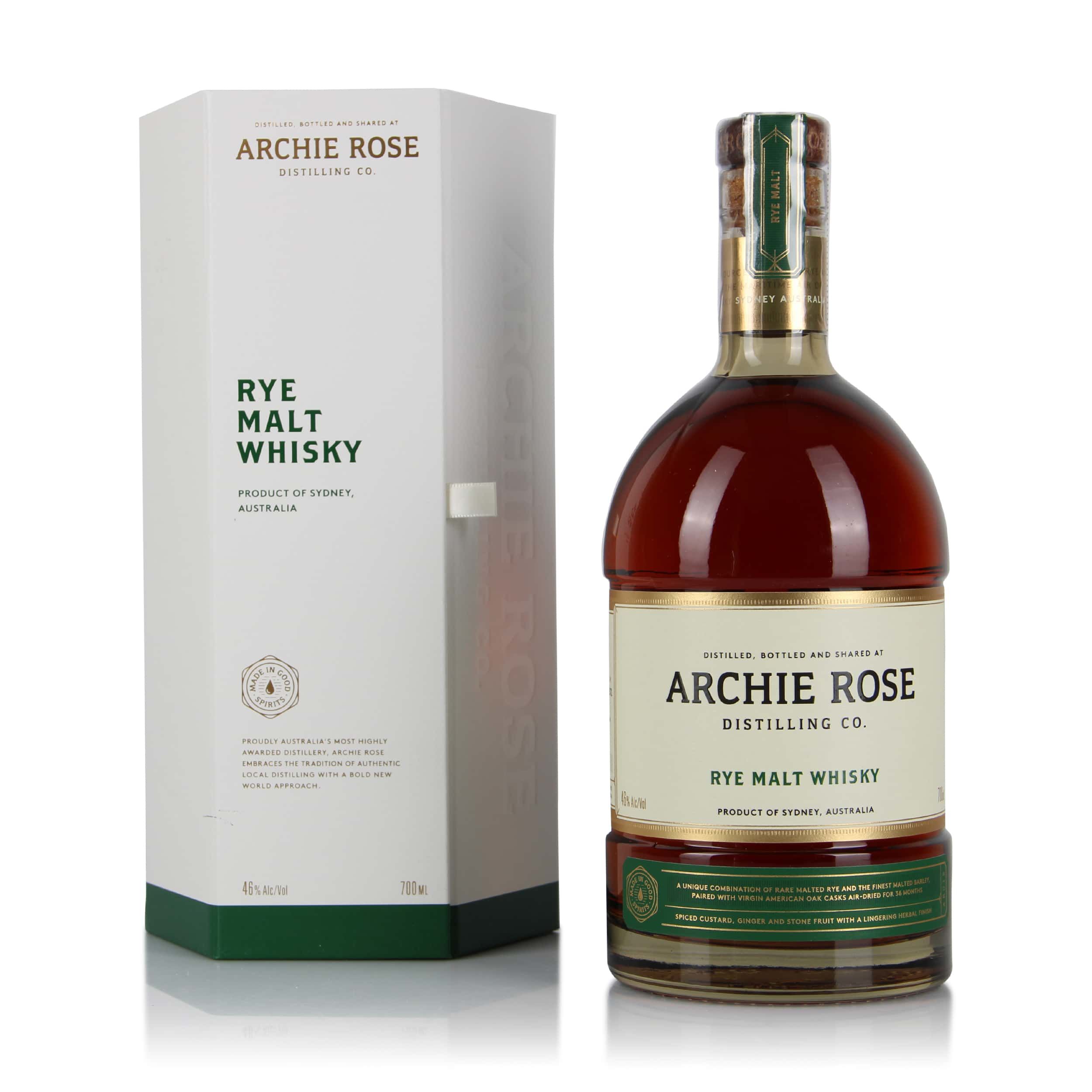 Archie Rose Rye Malt Whisky Batch 1 Auction | Australian Whisky Auctions