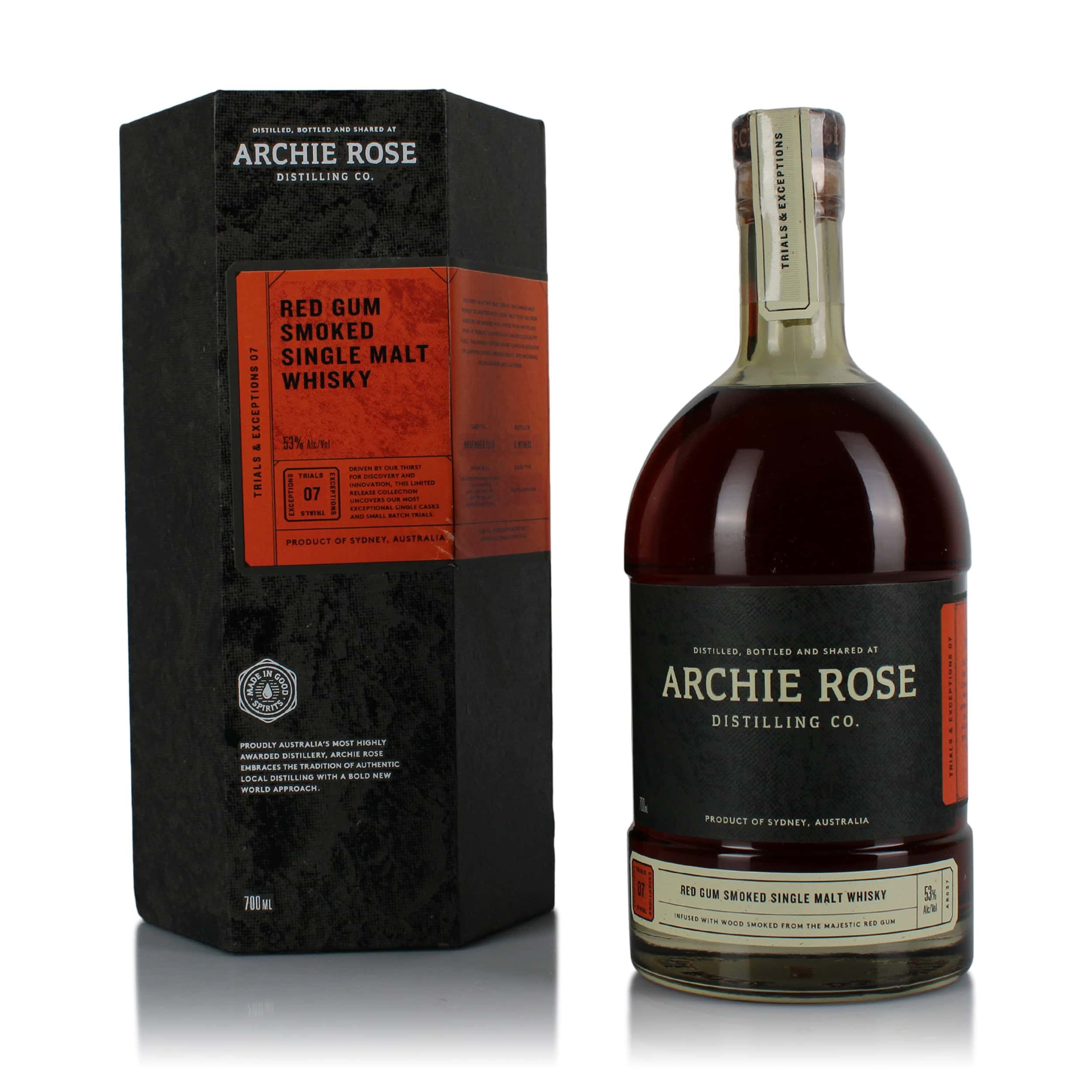 Archie Rose Red Gum Smoked Single Malt Auction | Australian Whisky Auctions