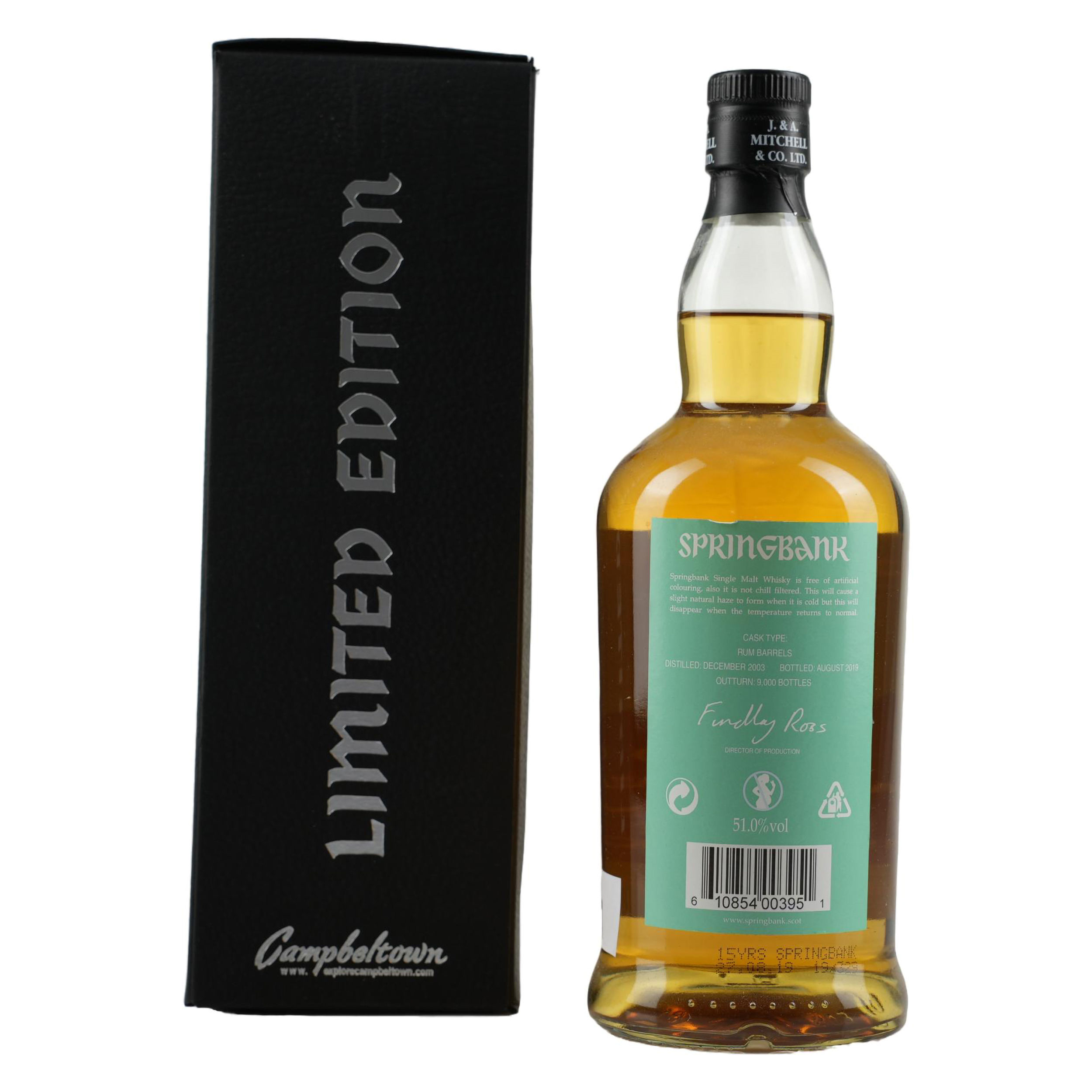 Springbank 15 Year Old Rum Wood Auction Australian Whisky Auctions