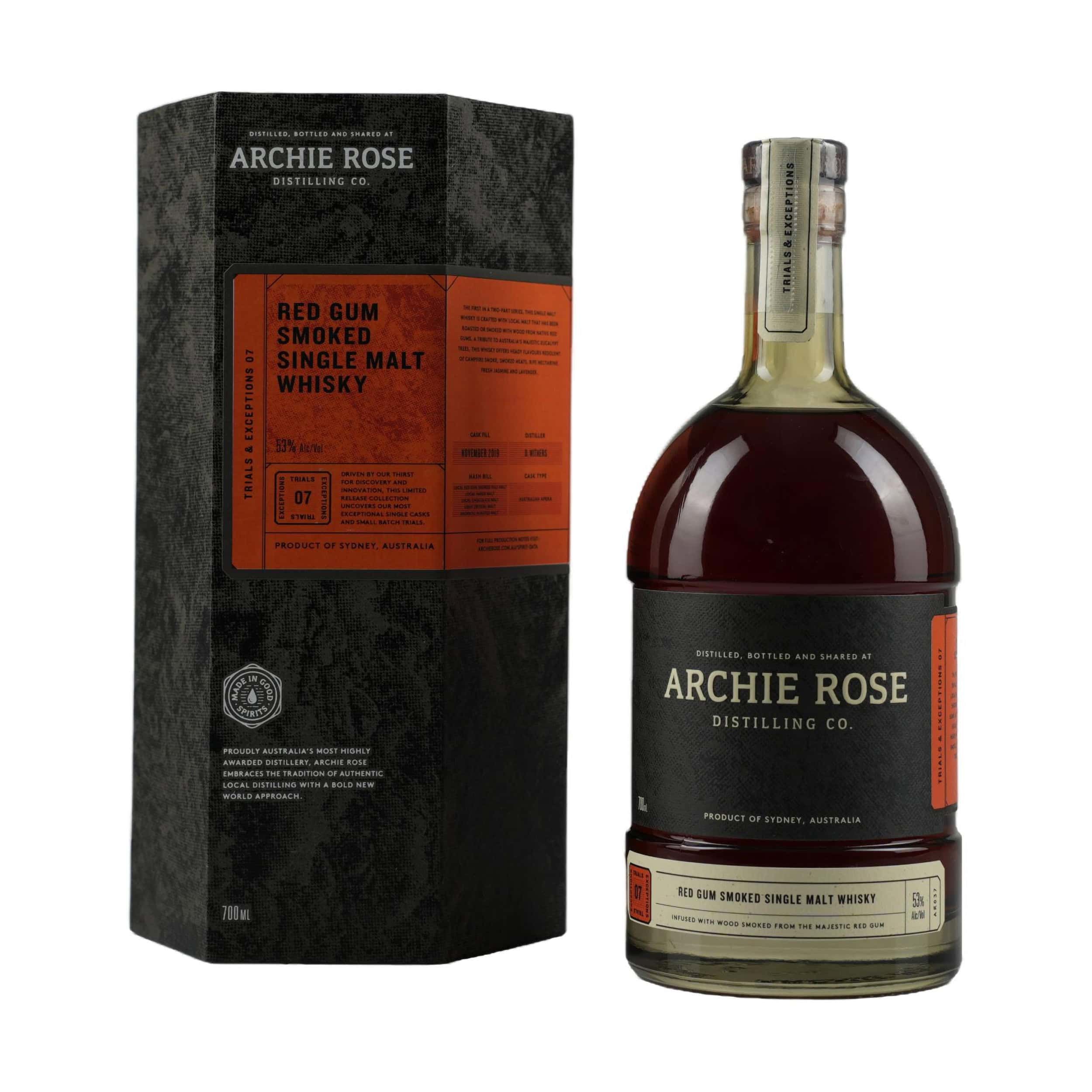 Archie Rose Red Gum Smoked Single Malt Auction | Australian Whisky Auctions