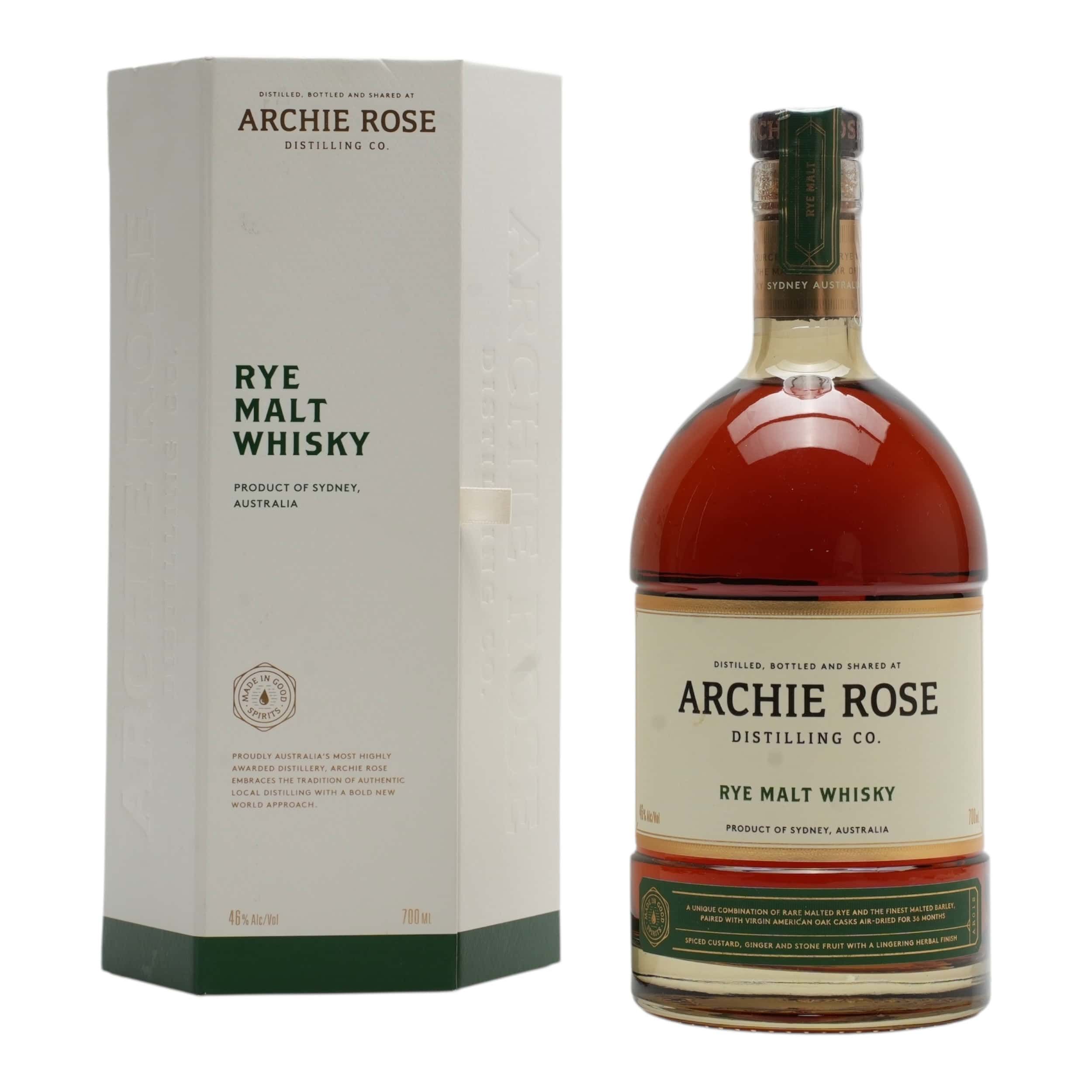 Archie Rose Rye Malt Whisky Batch 2 Auction | Australian Whisky Auctions