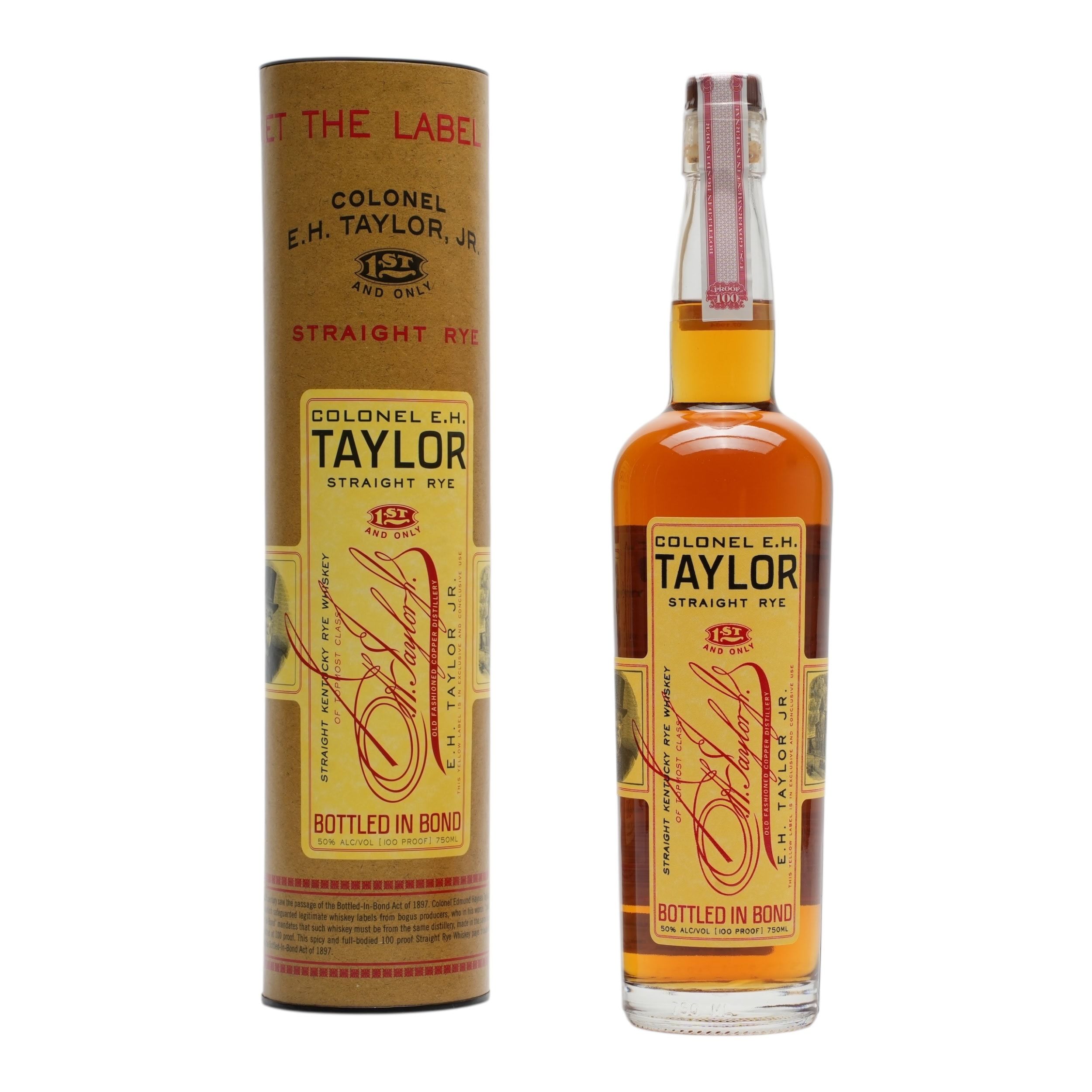 Taylor Rye Logo Colonel EH Taylor Straight Rye Auction | Australian Whisky Auctions