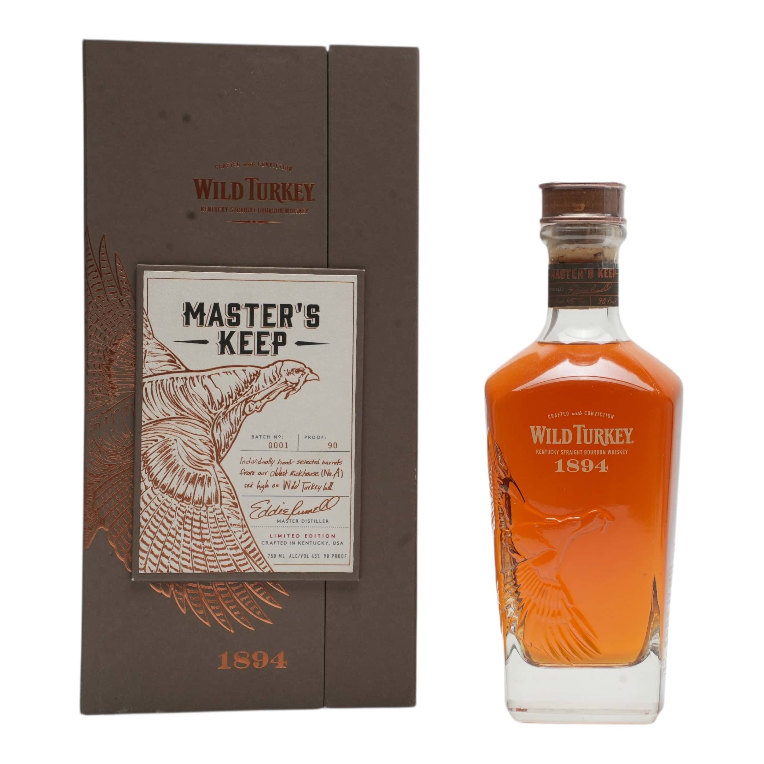 Masters Keep Box Wild Turkey Master's Keep 1894 Batch 1 Auction | Australian Whisky Auctions