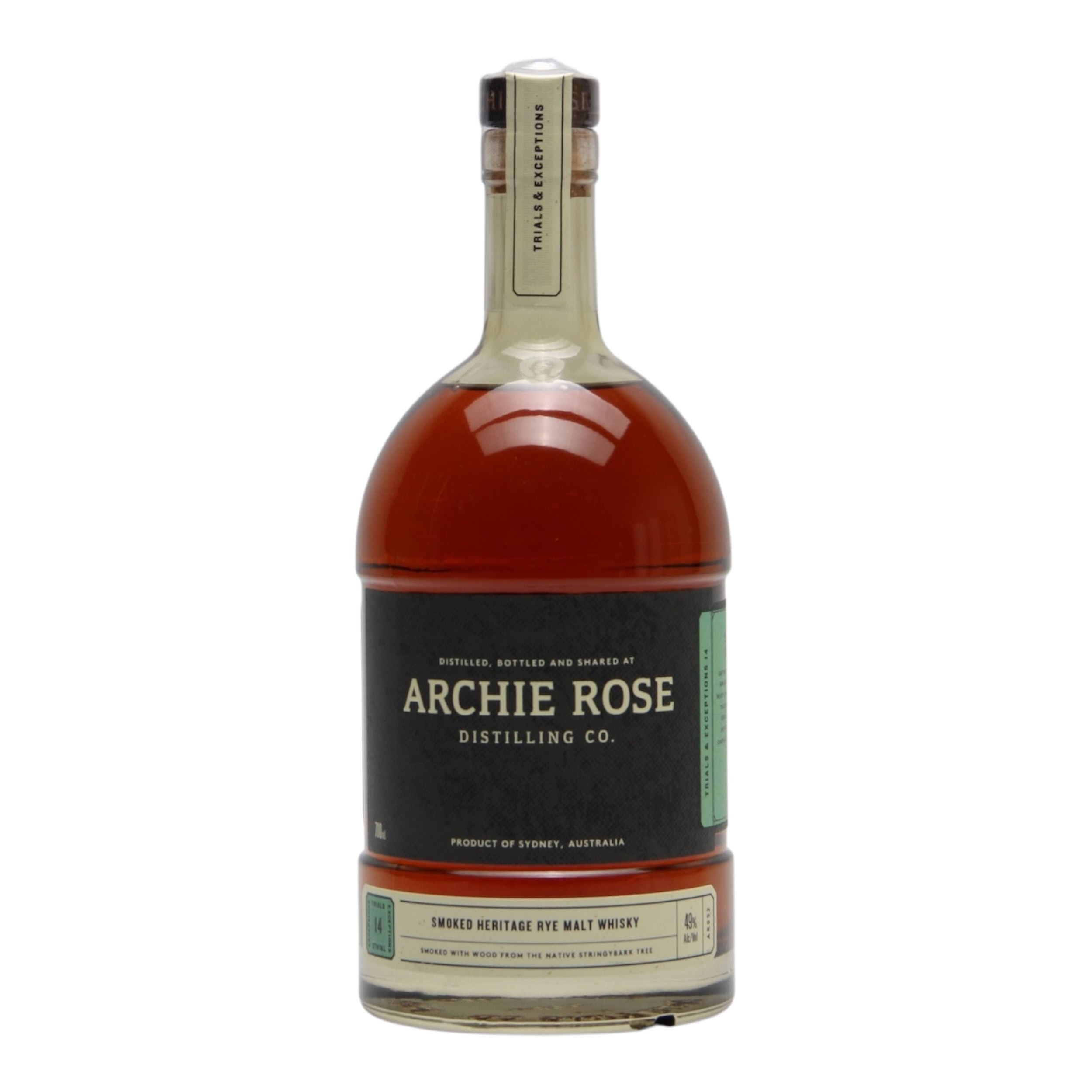 Archie Rose Stringybark Smoked Heritage Rye Malt Auction | Australian ...