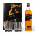 Johnnie Walker Black Label 12 Year Old 200 Years Limited Edition Design With Glasses Thumbnail