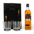 Johnnie Walker Black Label 12 Year Old 200 Years Limited Edition Design With Glasses Thumbnail