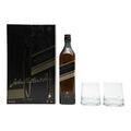 Johnnie Walker Double Black Gift Pack With Glasses Thumbnail